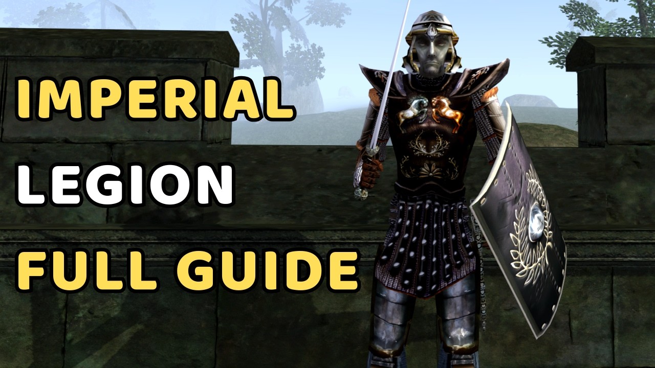 Morrowind Imperial Legion Full Guide (Every Quest + Reward)