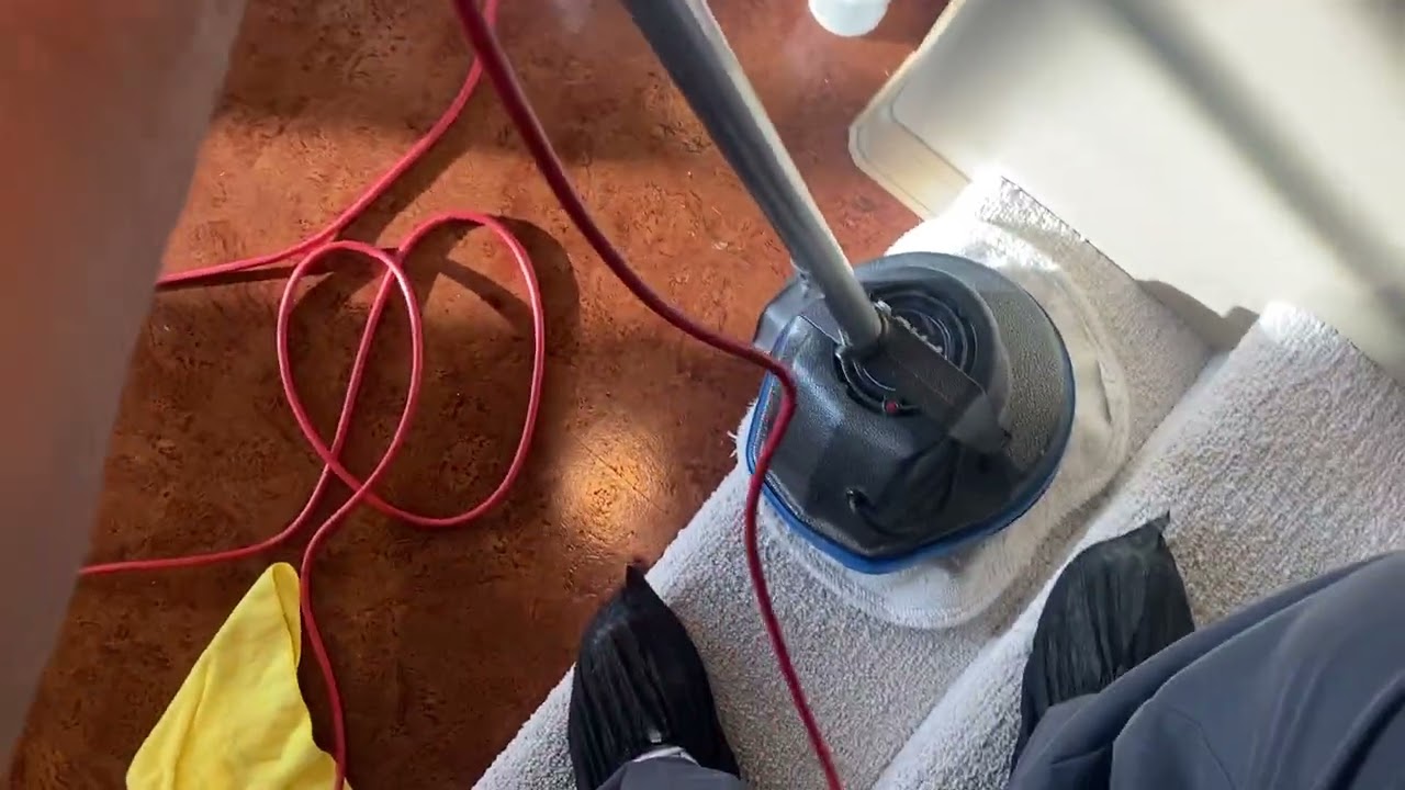 Oxy-Dry cleaning steps with SETT/ULM and the Oreck OP machine.