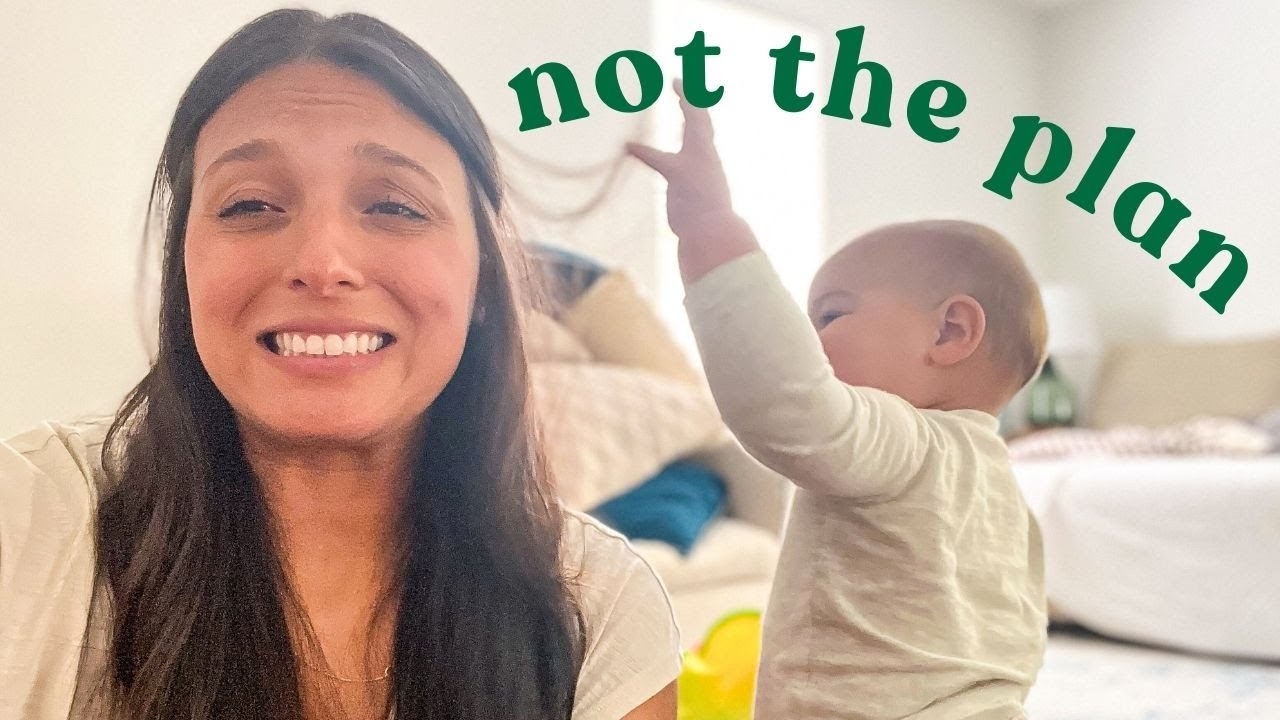 an unplanned week away...alone with my baby 🫠 days in my life as a busy mom