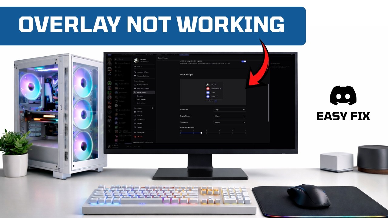 FIX DISCORD GAME OVERLAY NOT SHOWING (2026 Easy Fix)