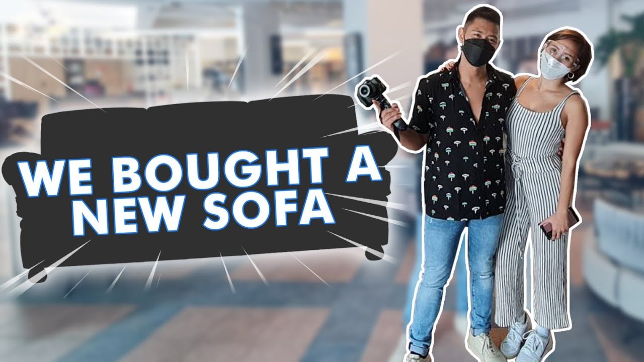 BUYING A SOFA FOR OUR LIVING ROOM! (Sa Wakas!) | Rocco Nacino
