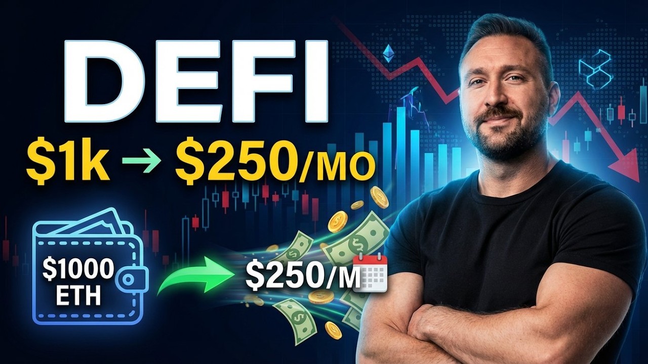 Как я превратил 1000 долларов в ETH в 250 долларов ежемесячного дохода от DEFI на медвежьем рынке!