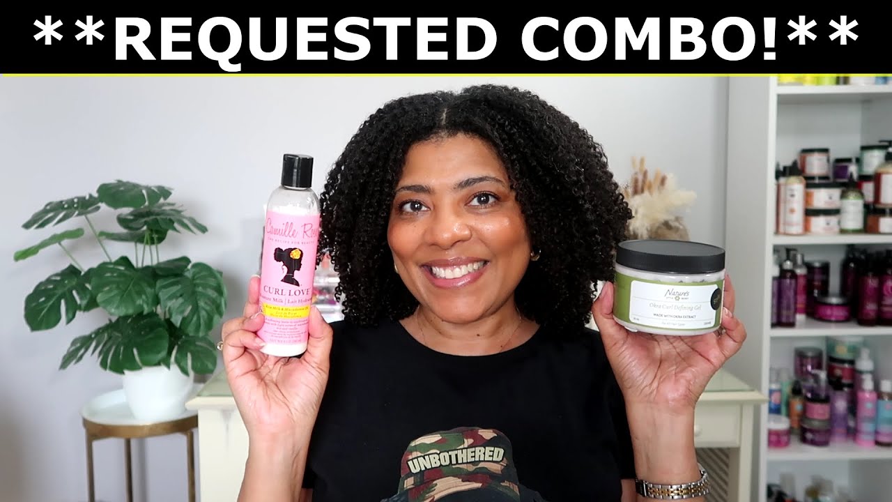 WASH N' GO ON MY TYPE 4 HAIR / *REQUESTED WNG COMBO*  / CR Curl Love & NLS Okra Gel / NaturalRaeRae