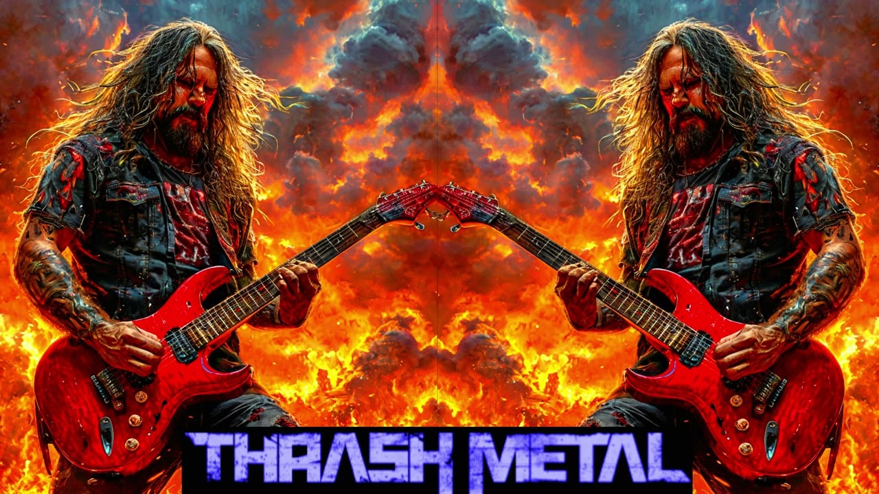 💥AI Playlist Music Thrash Metal Intense🎸