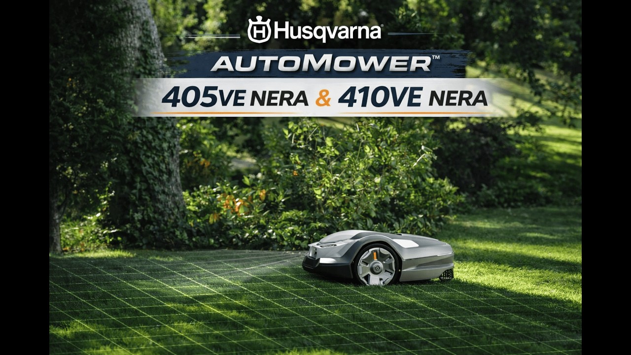NOUVELLE GAMME DE ROBOT TONDEUSE HUSQVARNA