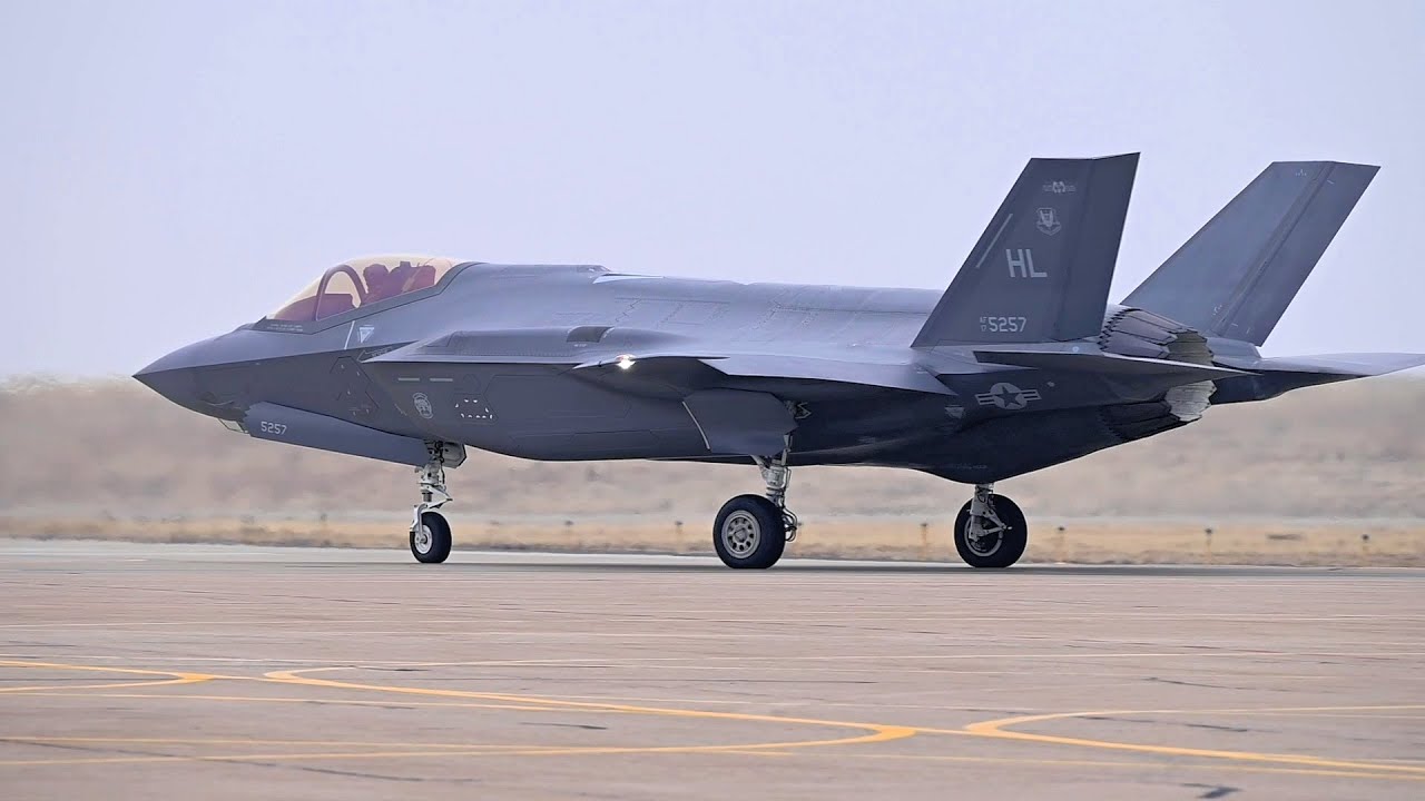 F-35A Lightning IIs At Hill AFB