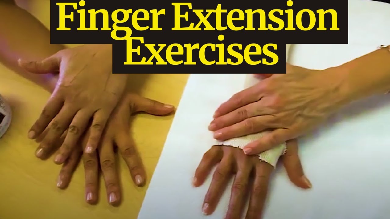 Finger Extension Exercises