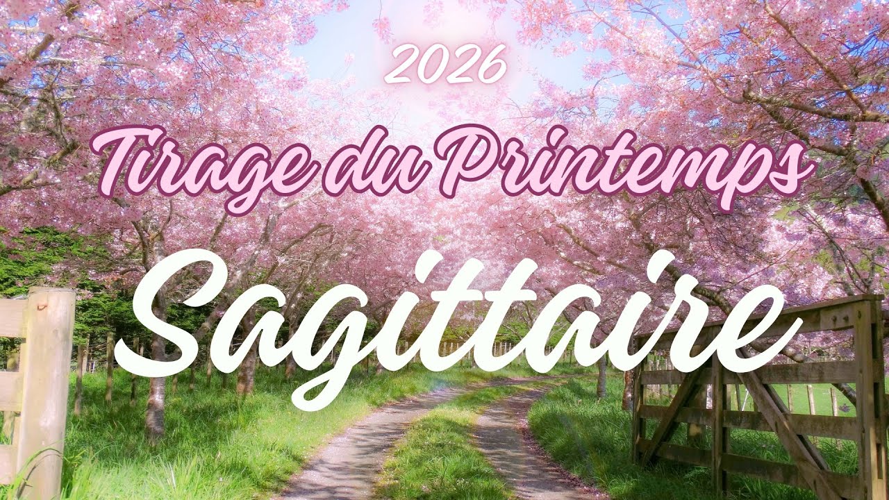 ♐️ SAGITTAIRE 🪴🌷 Tirage du Printemps 🪻🍀 Voyance Guidance Spiritualité Loi de l’attraction