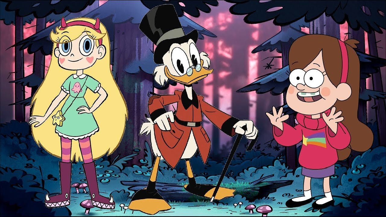 Gravity Falls, DuckTales and Star vs The Forces of Evil - Centuries - Fall Out Boy  AMV