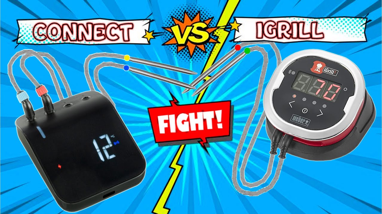 Weber Connect vs Weber iGrill 2 - сравнение цифровых термометров