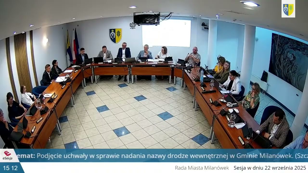 XIX Sesja Rady Miasta Milanówka 22092025