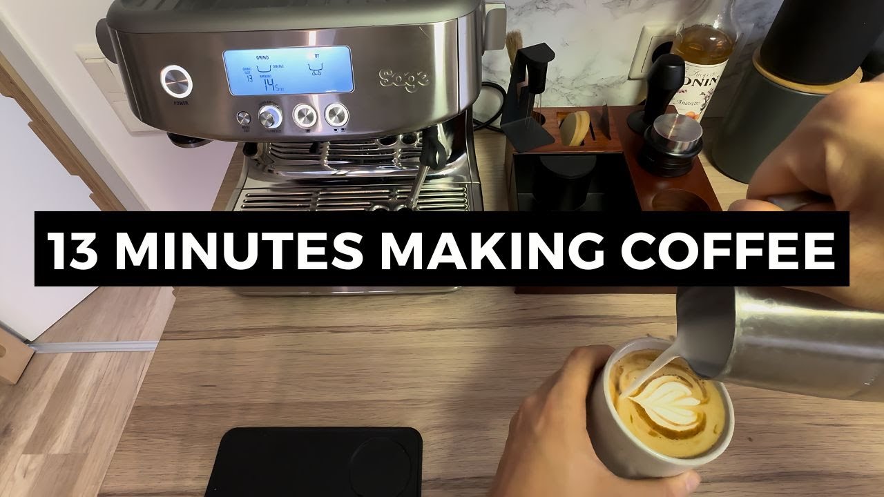 13 Minutes of me being a Home Barista (using the Breville Barista Pro)