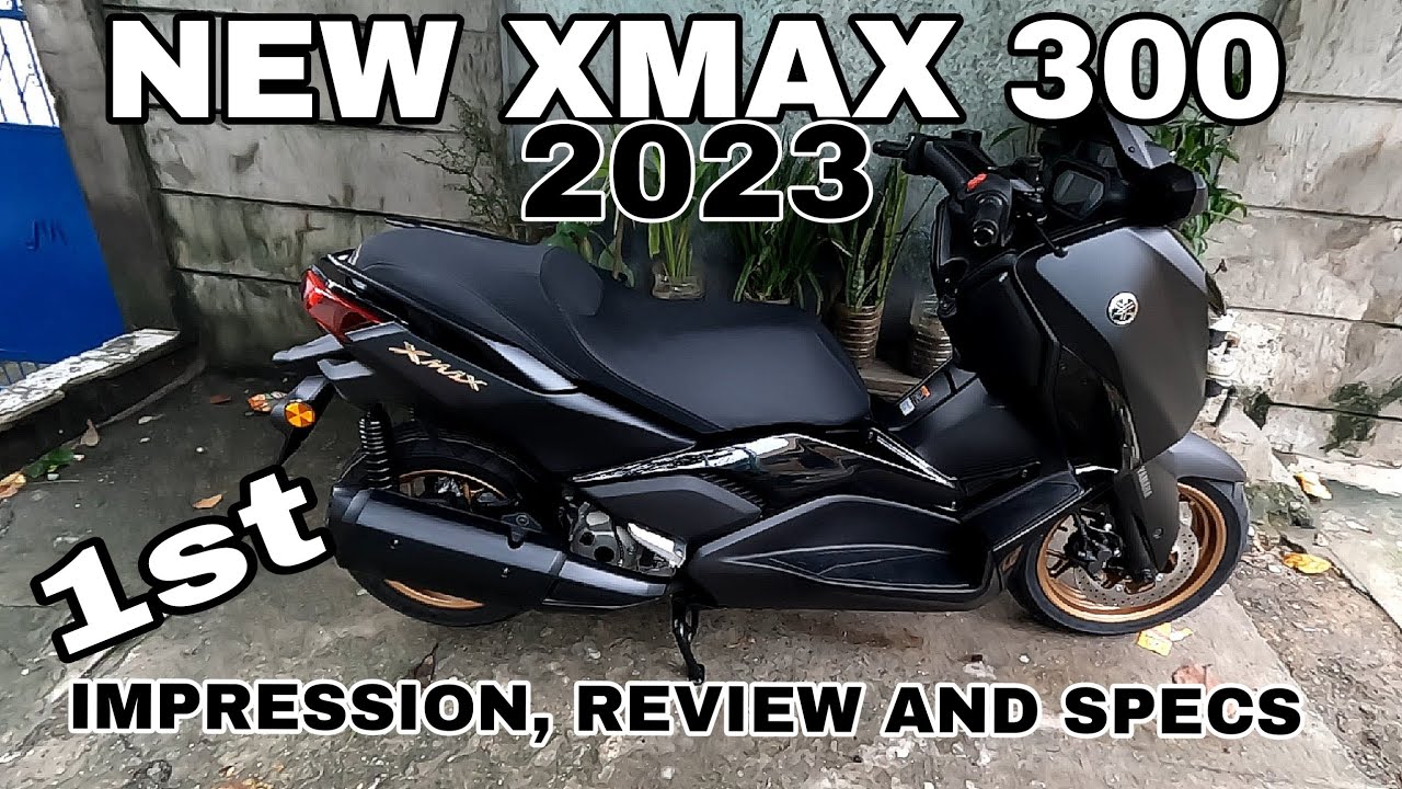 NEW XMAX 300 2023 1ST IMPRESSION, REVIEW AND SPECS
