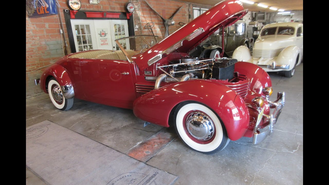 Auburn Cord Duesenberg Co. Великолепный Cord 812 Phaeton! Полностью обновлён и готов к возвращени...