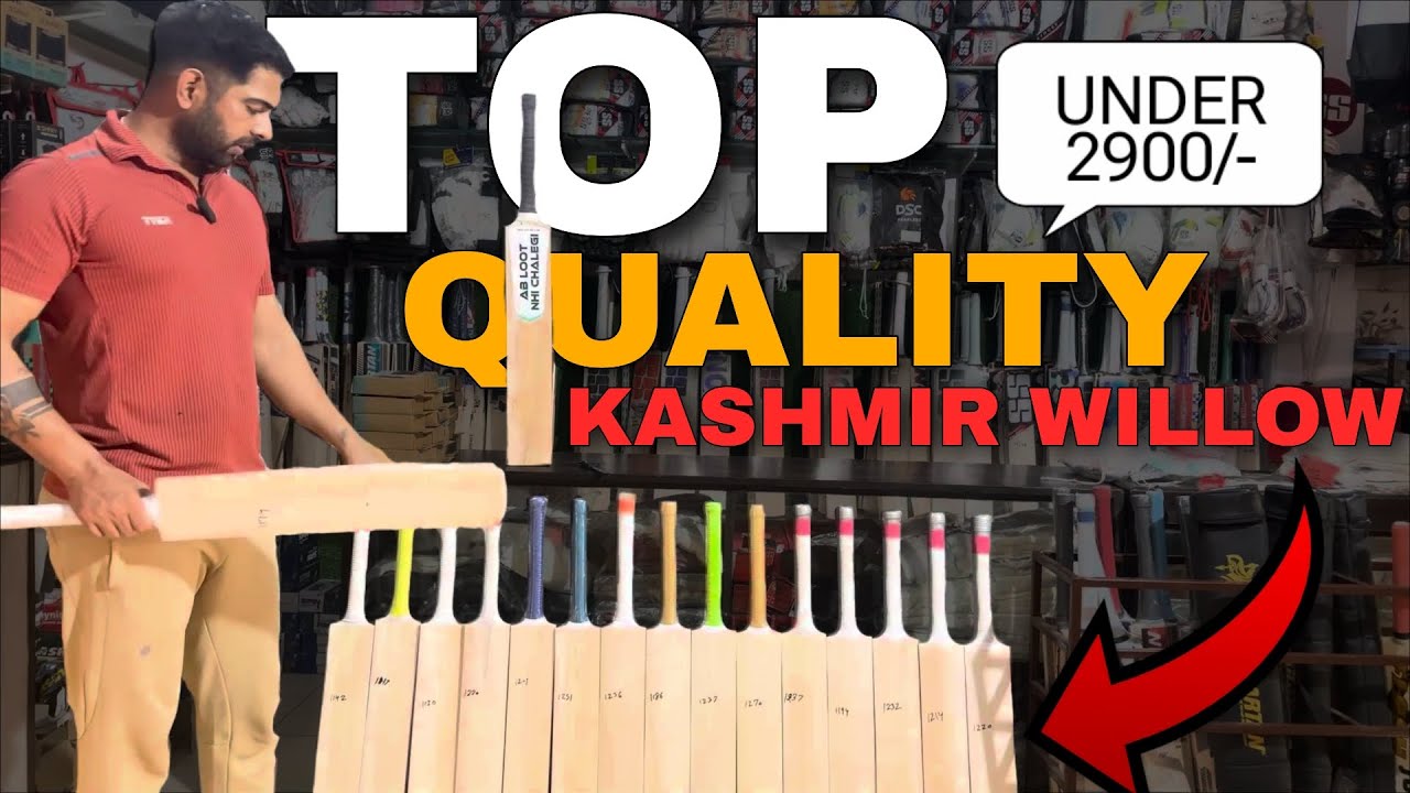 Top Quality Kashmir Wilow Bat Review | Worldwide Price Ki Gaurantee | CONTACT US - 9991957070