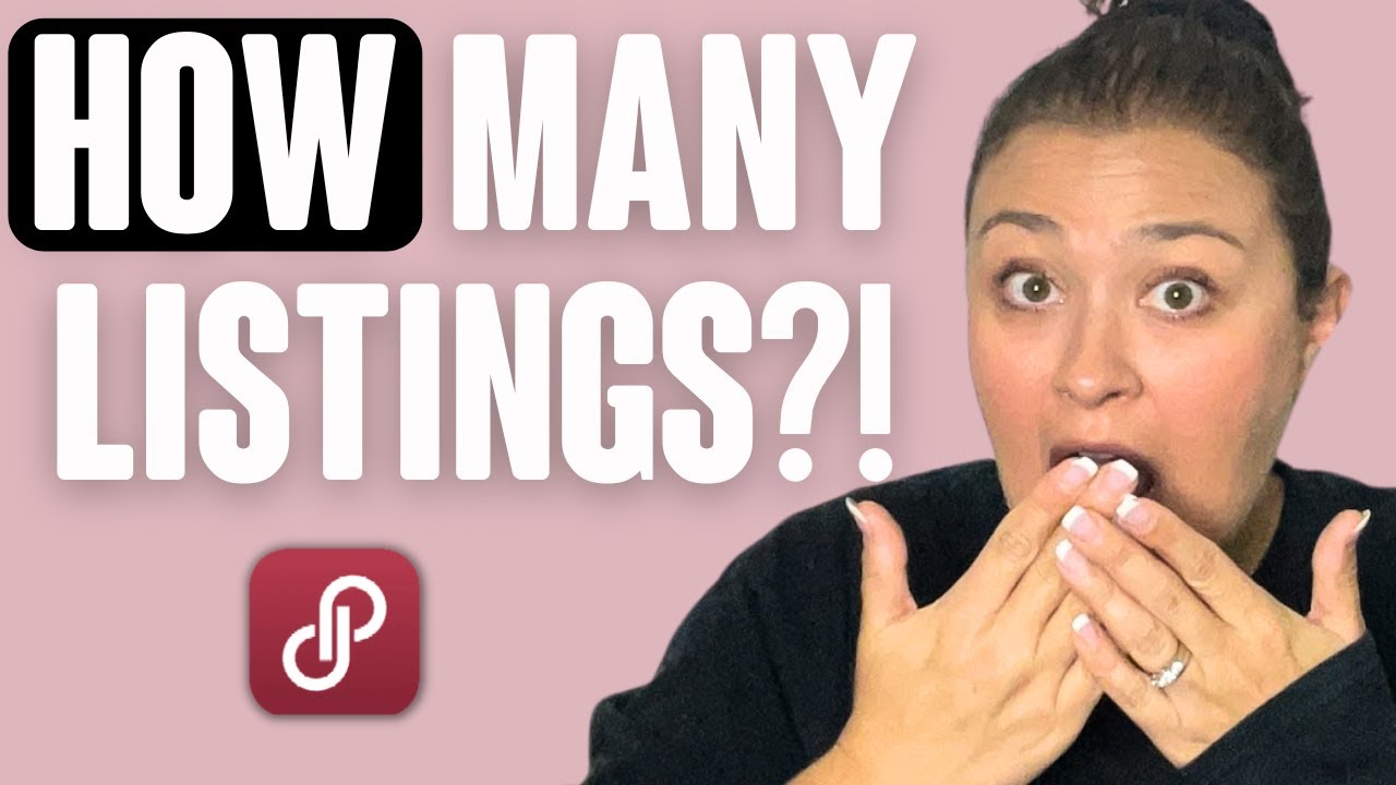 How Many Listings a Day Do You REALLY Need to Make Money on Poshmark?  Poshmark Seller Tips