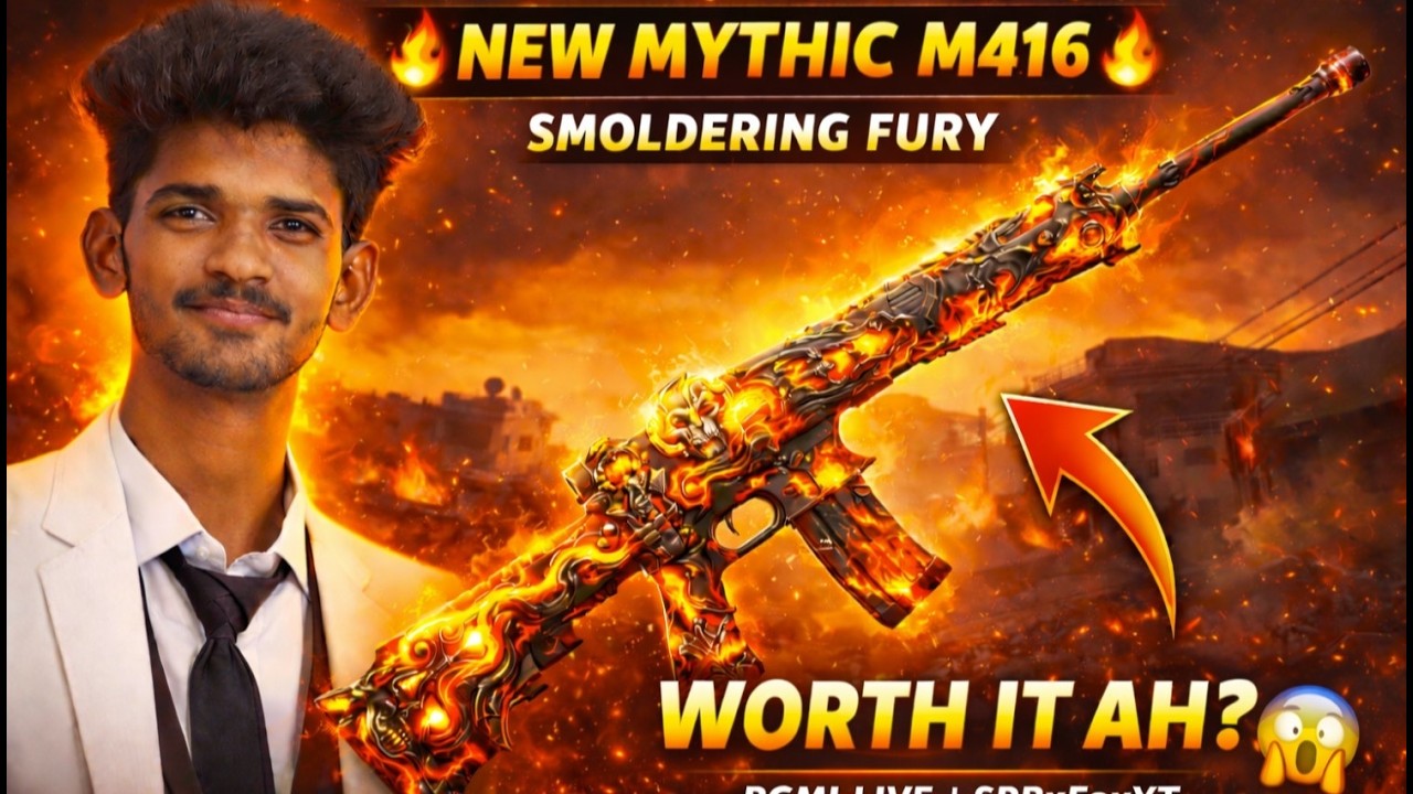 New M416 Worth Or Not?🤔Mission iruka Makkale🙋🏻 | Need Sponsor for Device |#srb #bgmilive #srbfox