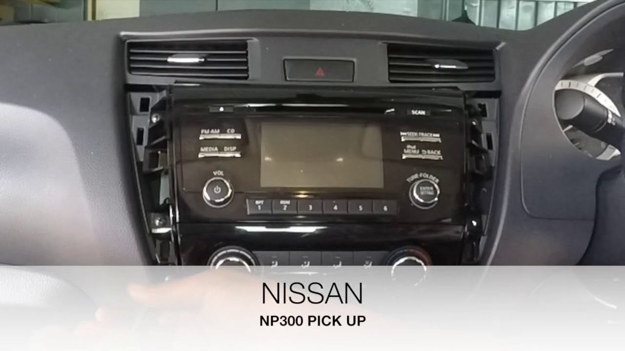 Nissan Np300 Pioneer AVH-W4400NEX Upgrade