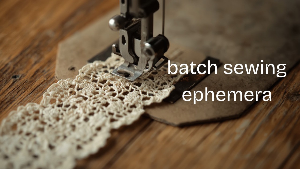 Batch Working on Ephemera