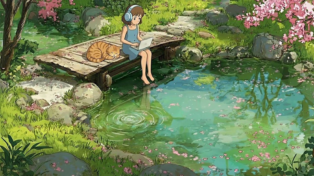 Peaceful Lofi 🌸 Gentle Beats for Study, Work & Relax 🌿 #lovelofisongs