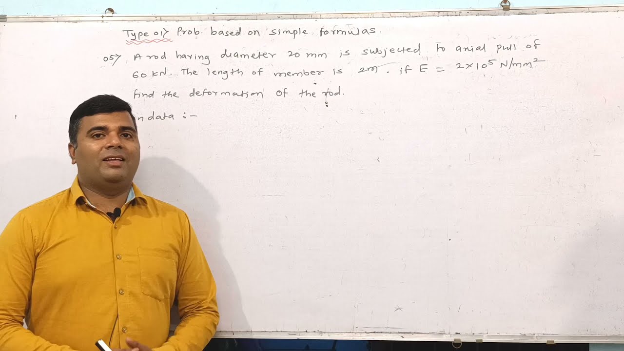 LEC O3/Deformation of the rod/Simple stress and strain.