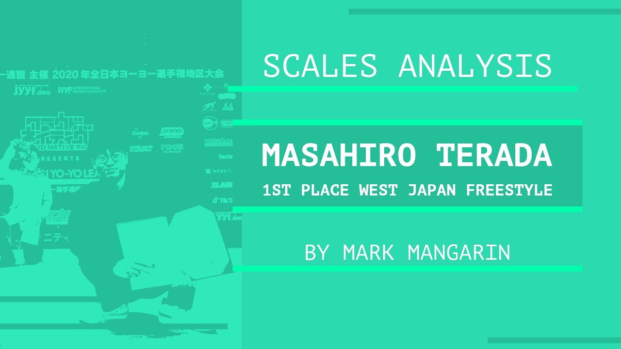 Scales Analysis - Masahiro Terada West Japan 2020 Freestyle