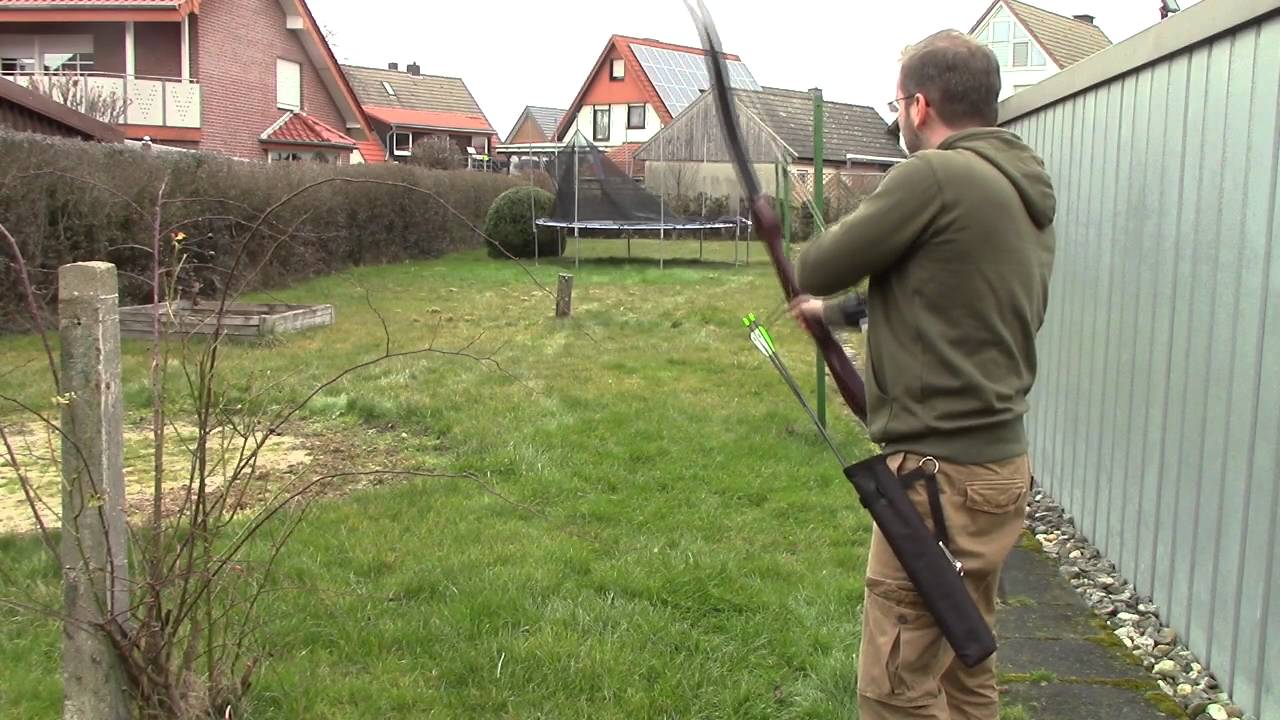 Erste Versuche mit dem RAGIM Matrix Take Down Recurvebogen