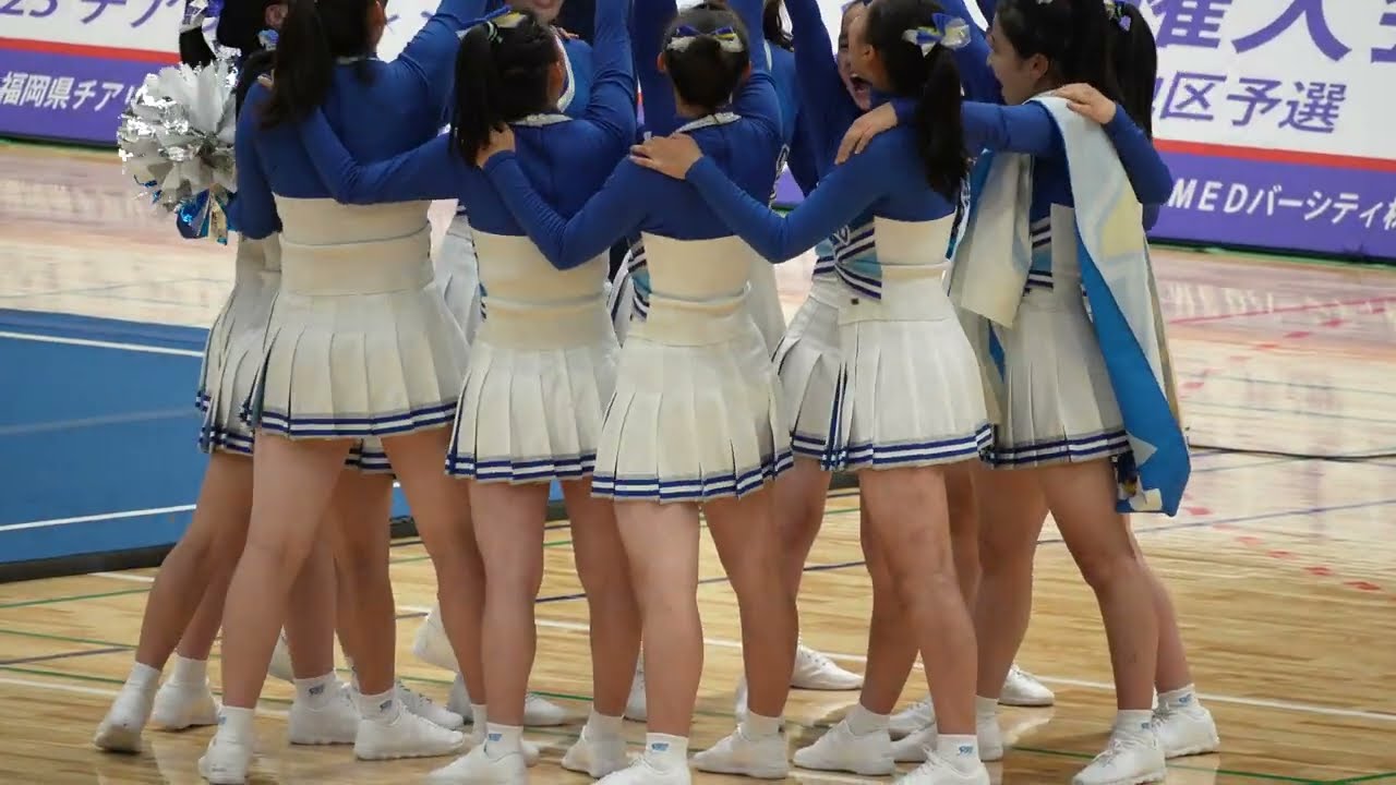 福岡工業大学附属城東高等学校 BLUE ANGELS　チアリーディング九州大会2023