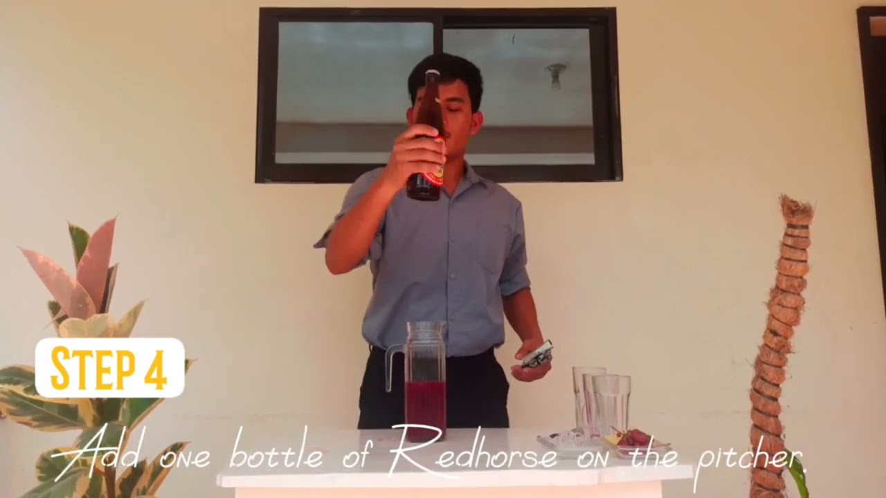 Mixing cocktail 