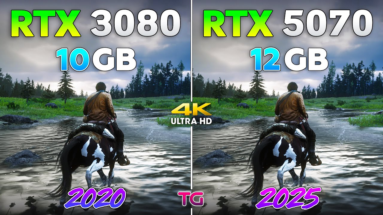 RTX 3080 vs RTX 5070 - Test in 4K