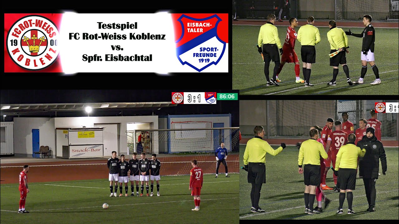 Testspiel: FC Rot-Weiss Koblenz vs. Spfr. Eisbachtal