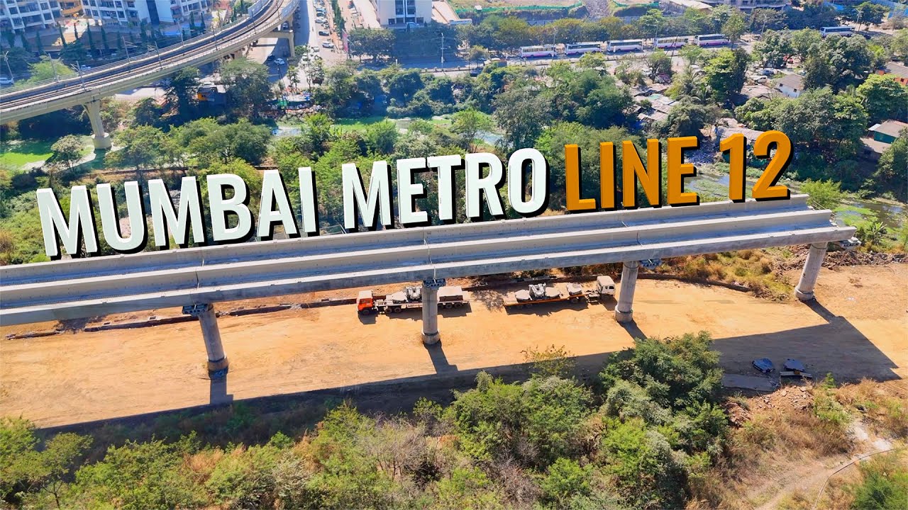 Mumbai Metro Line 12 Kalyan Taloja | 100th Girder Launched December 2025 Update