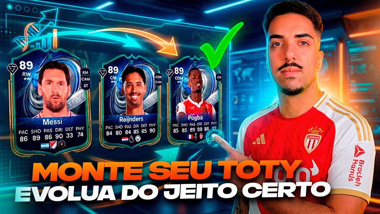 FC 26 | ATENÇÃO PARA NÃO ERRAR NA EVO MONTAGEM DO TOTY 🔥 FAÇA DO JEITO CERTO!