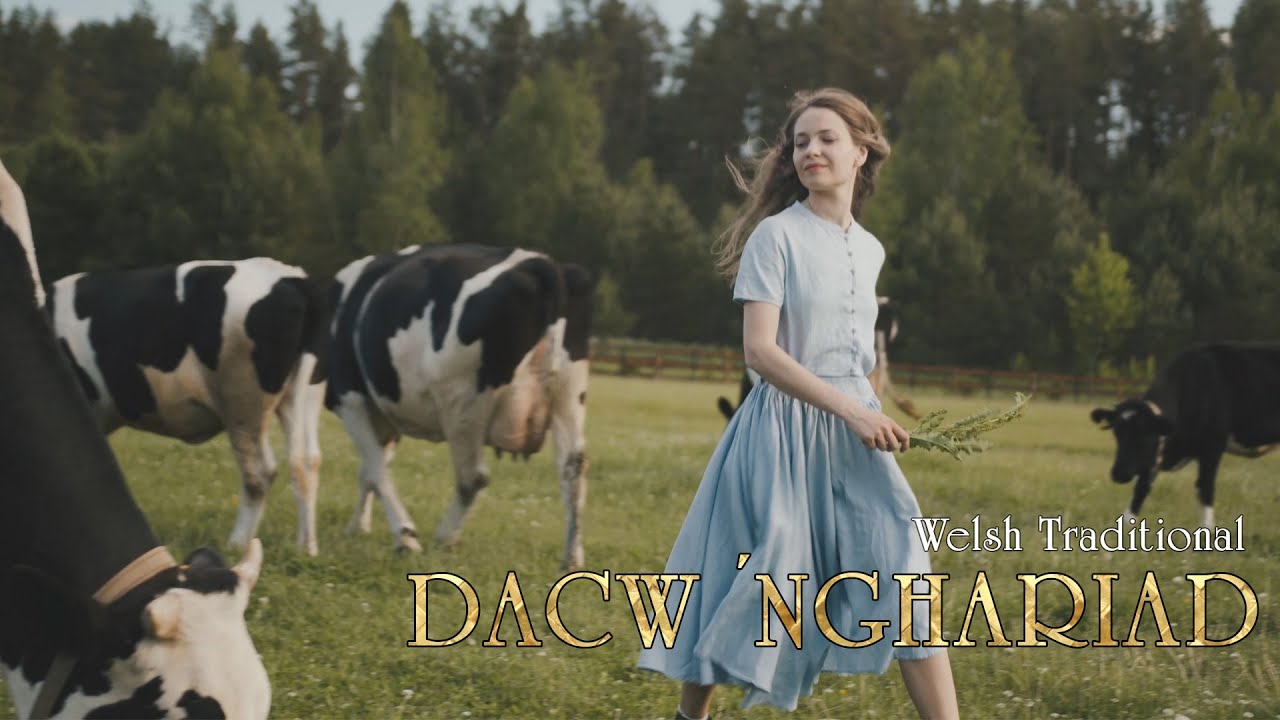 Dacw 'Nghariad - High Quality with lyrics  - Welsh folk song meets Nordic music