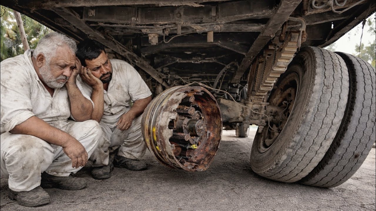Hino Truck Rear Axle Disaster! Complete Replacement & Heavy Duty Repair Process