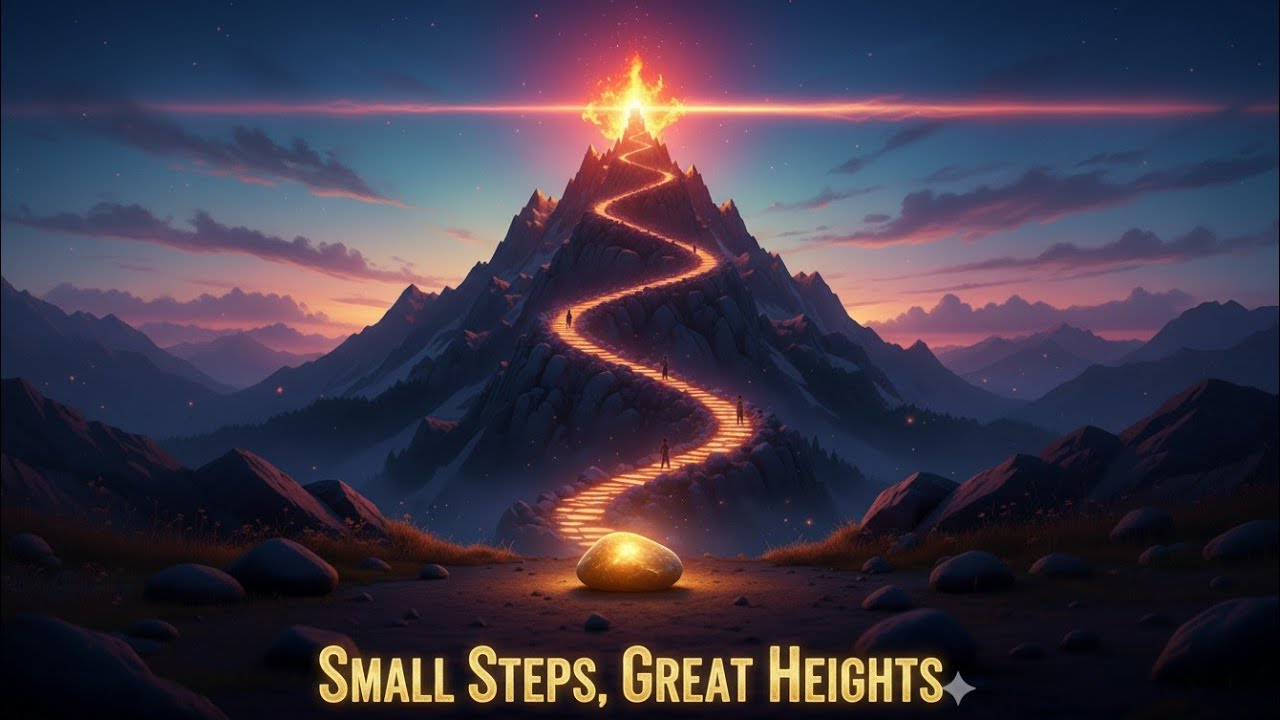 How small constant steps can change your life. #unseen #moralstory #powerofconsistency 