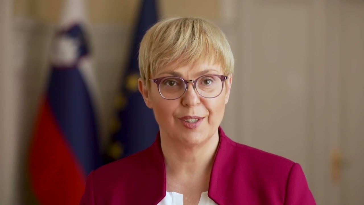 A video address by the President of the Republic of Slovenia, Ms. Nataša Pirc Musar