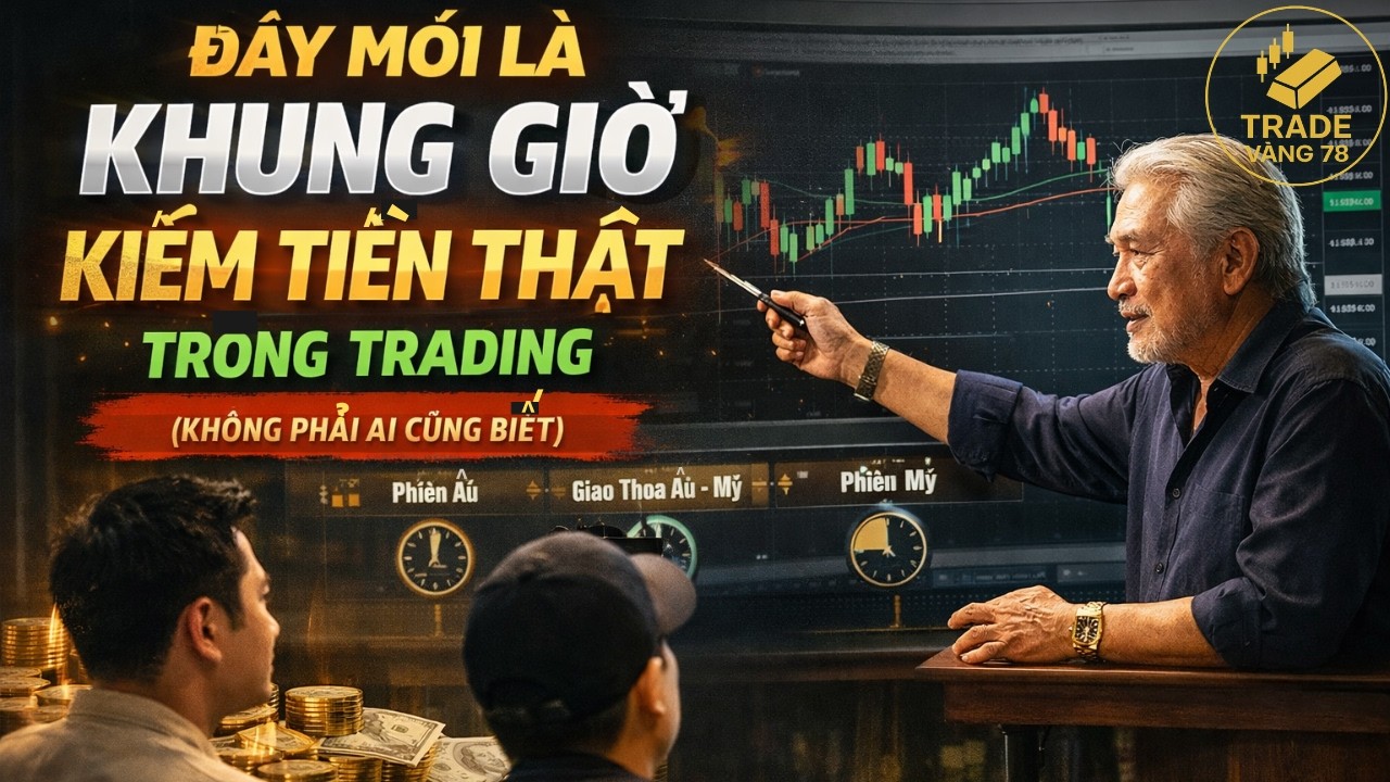 Đây Mới Là Khung Giờ Kiếm Tiền Thật Trong Trading (Không Phải Ai Cũng Biết) | tradevang78