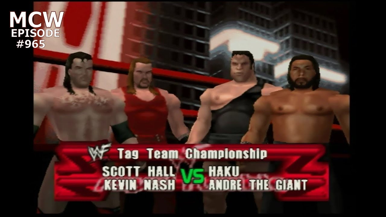 Outsiders vs. Haku & Andre the Giant - WWF Tag Team Championship - Royal Rumble - Ep. 965