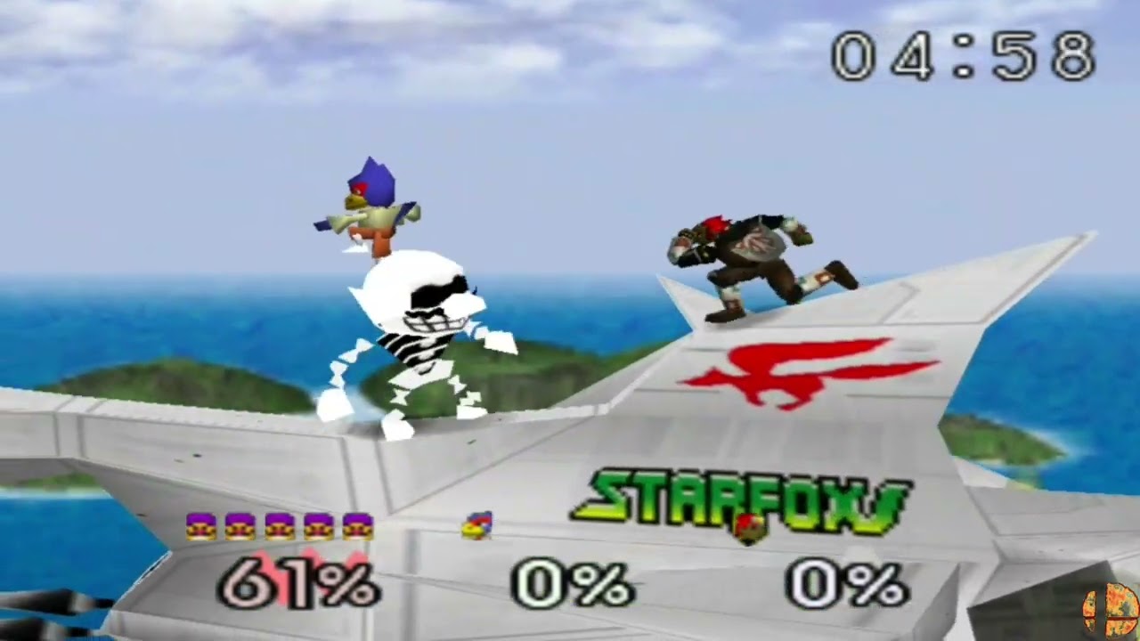 SMASH REMIX: ALLSTAR MODE WITH GIANT WARIO SKELETON SKIN (VERY HARD) 