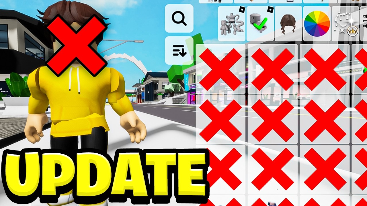 WSZYSTKIE TWARZE USUNIĘTE w BROOKHAVEN 🏡 RP! ❌️ NOWY UPDATE!