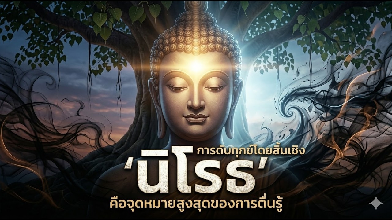 นิโรธ การดับทุกข์โดยสิ้นเชิง คือจุดหมายสูงสุดของการตื่นรู้