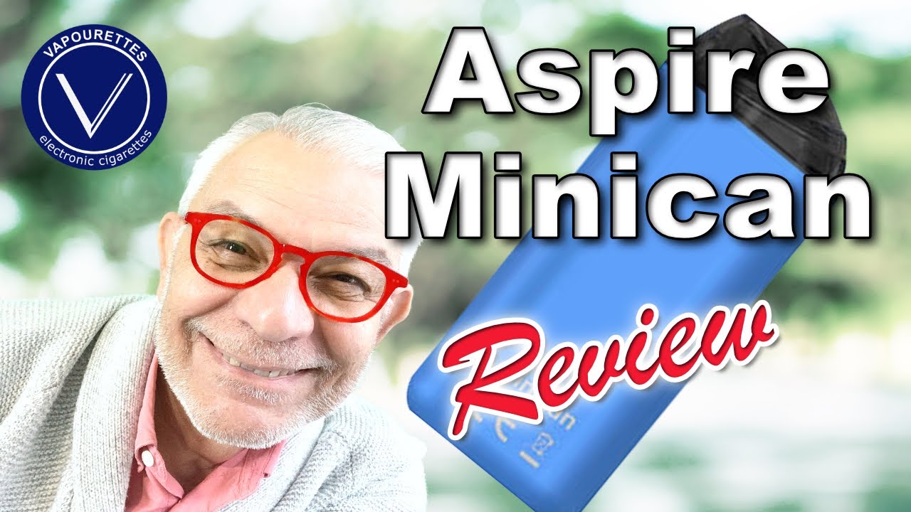 Aspire Minican vape pod mod Ecig review | Beautiful little pod mod for efficient stealth vaping.