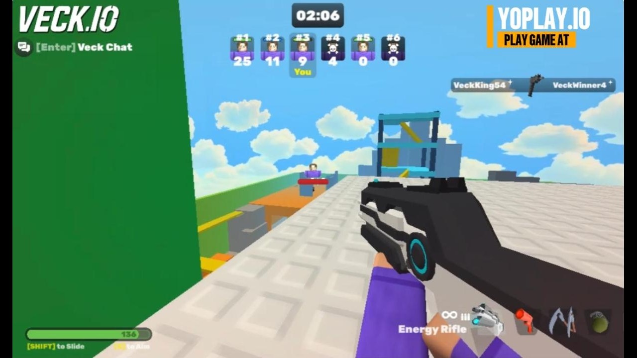 The Smoothest Browser Shooter? 🎯 Veckio Gameplay on Yoplay.io