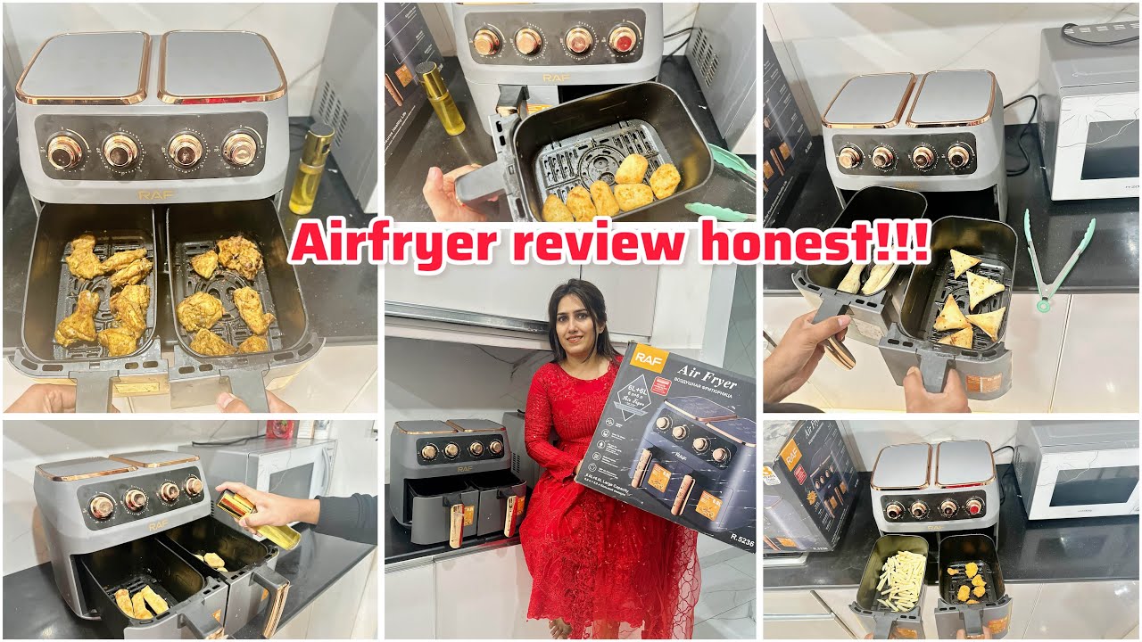 Airfryer review honest !!! | oil free healthy food??? Cake & pakoras in Airfryer