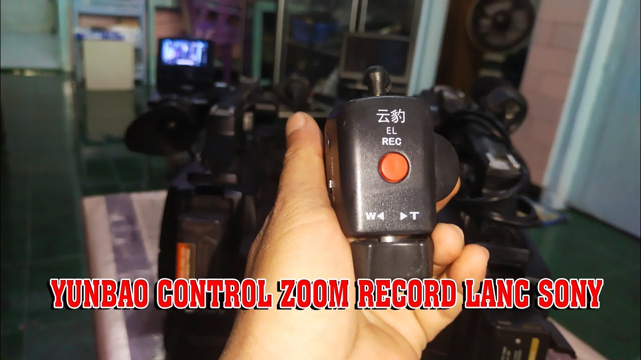YUNBAO REMOTE LANC CONTROL ZOOM RECORD