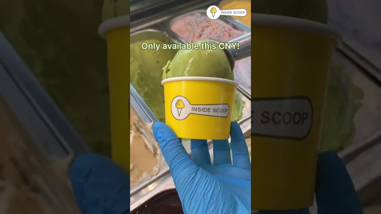 Genmaicha sorbet