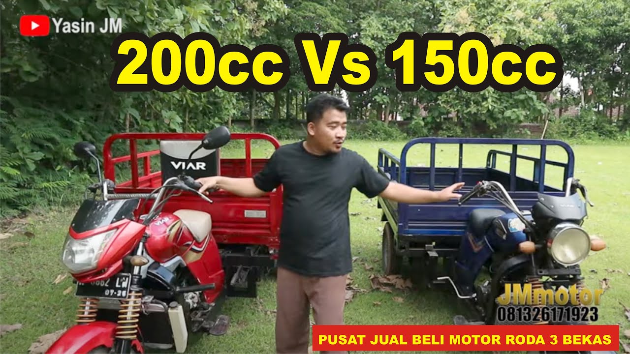 Dijual Murah Motor Roda 3 VIAR 200cc & 150cc !! Pusat Jual Beli Motor Roda 3 Bekas