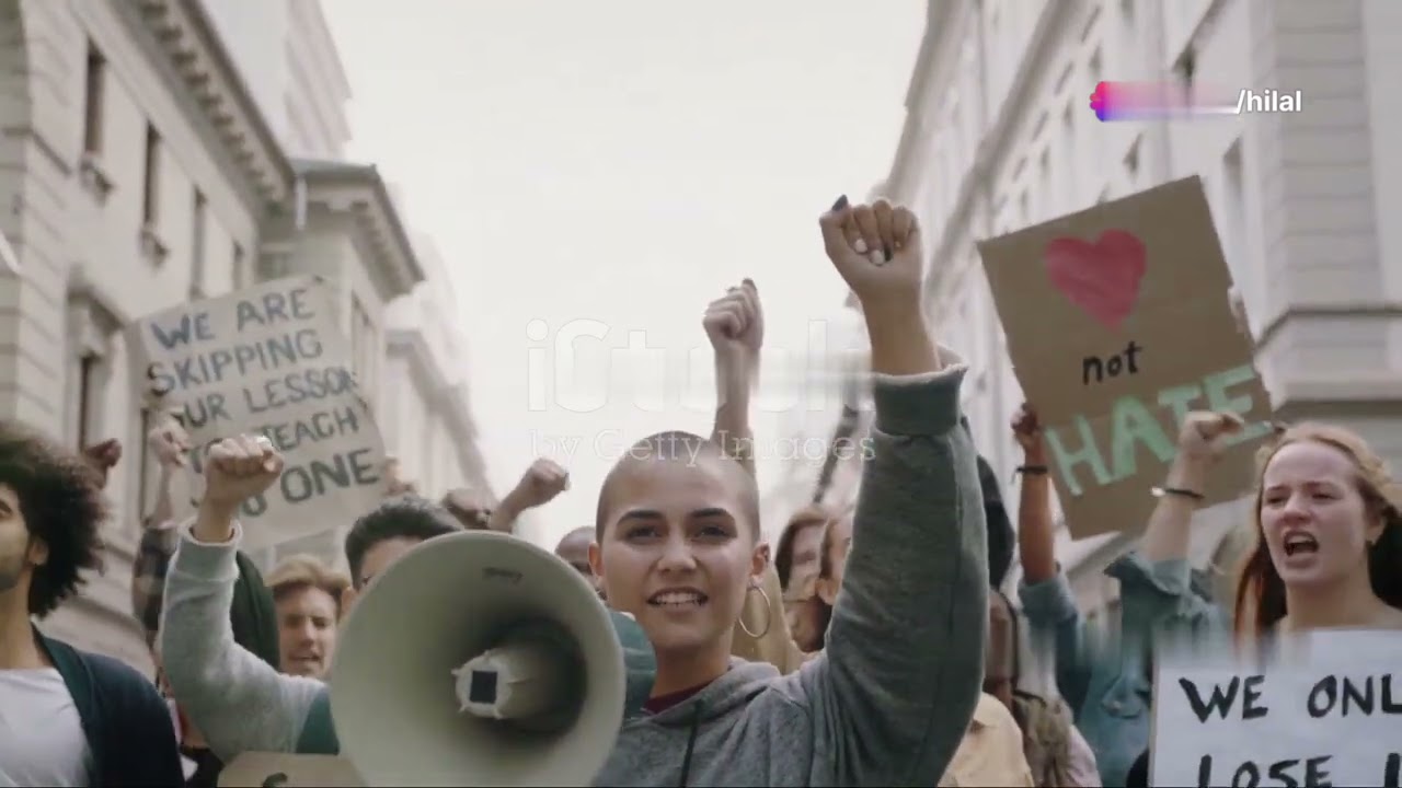 American gaza solidarity protest