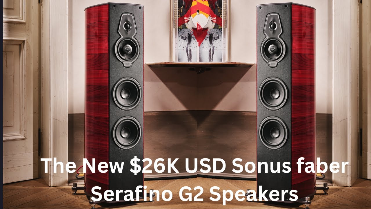 Новые колонки Sonus faber Serafino G2 | Превосходное качество звука